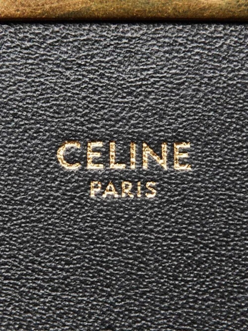 Celine Black Smooth Leather Small Pampille C Flap Bag - Picture 8 of 12